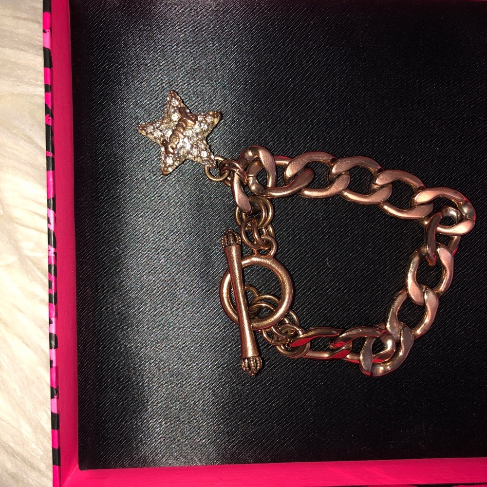 Juicy Couture star bracelet.